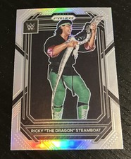 2023 Panini Prizm WWE Ricky “The Dragon” Steamboat Silver Prizm