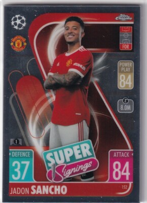 Topps Match Attax Chrome Champions League 21/22 Nr. 152 Jadon Sancho