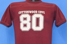 vintage 80s COTTONWOOD COVE 80 LAKE MOHAVE TOPSTITCH JERSEY t-shirt YOUTH L