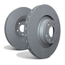 EBC OE Ersatz Bremsscheiben vorne (Paar) passend für SEAT LEON 1M CUPRA R - (D1338)