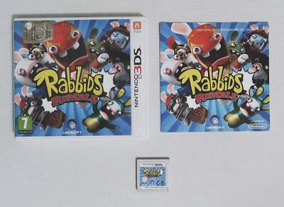 NINTENDO 3DS : RABBIDS RUMBLE - Completo, ITALIANO ! 2DS e New 3DS XL