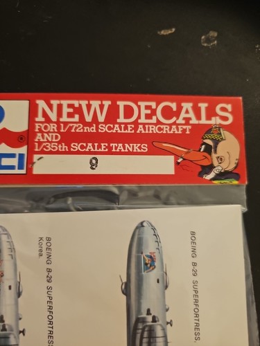 ESCI DECALS FOR 1/72ND SCALE AIRCRAFT U.S.A. BOEING B-29 SUPERFORTRESS - Bild 6 von 6