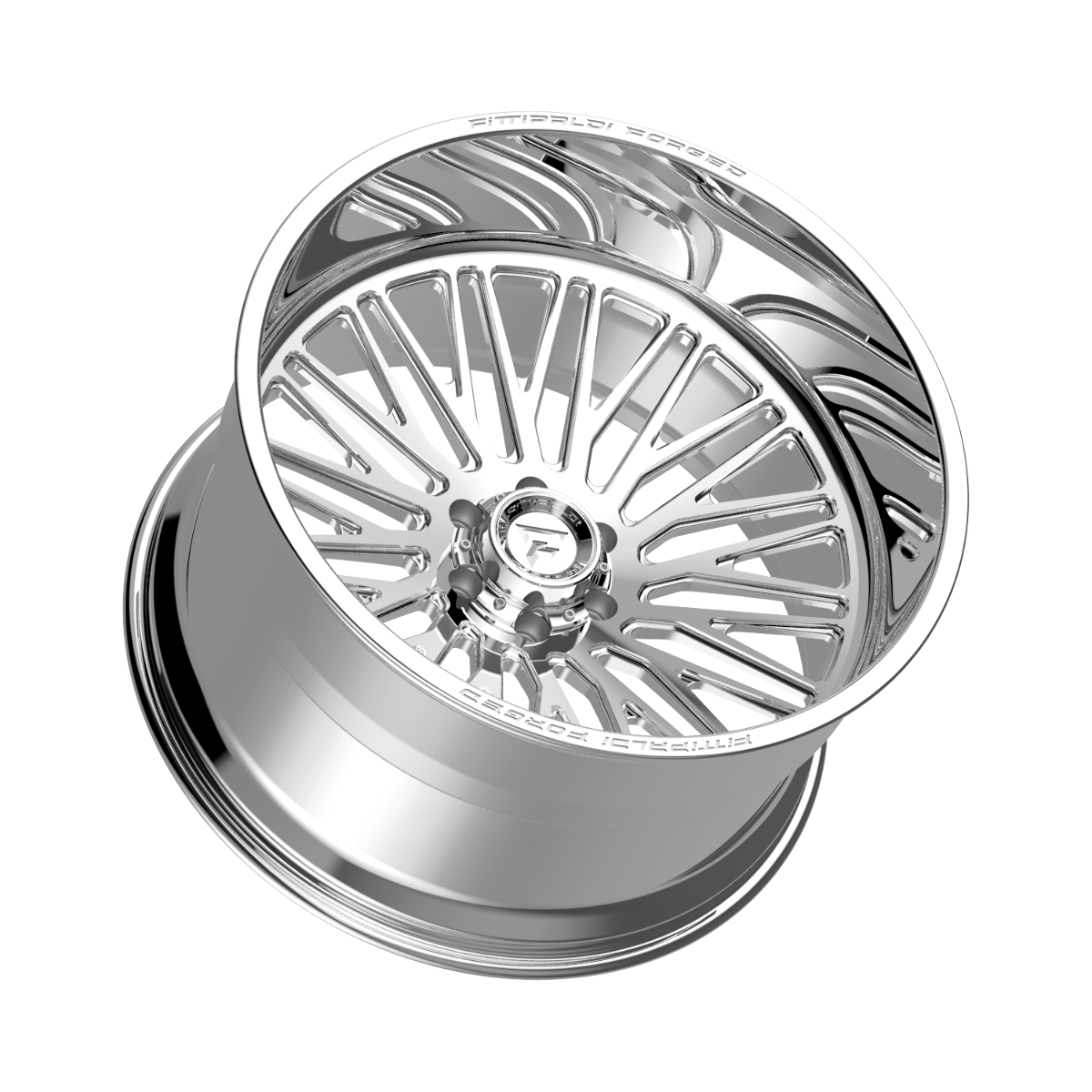 30" Fittipaldi Off Road FTF505P 30x16 Polished 8x170 Wheel 101mm Truck
