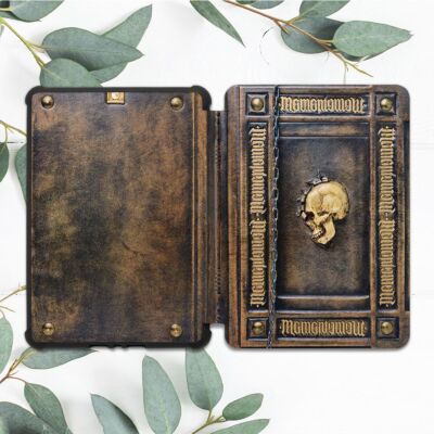 Vintage Book Skull Cover Case For All-new Kindle 10th Gen Kindle ...