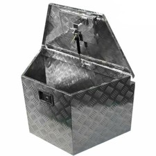 29x 17 Aluminum Trailer Tongue Tool Box For Truck Pickup Storage Lock