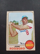 1968 Topps John Roseboro #65 Los Angeles Dodgers⚾️⚾️💥 VG-EX