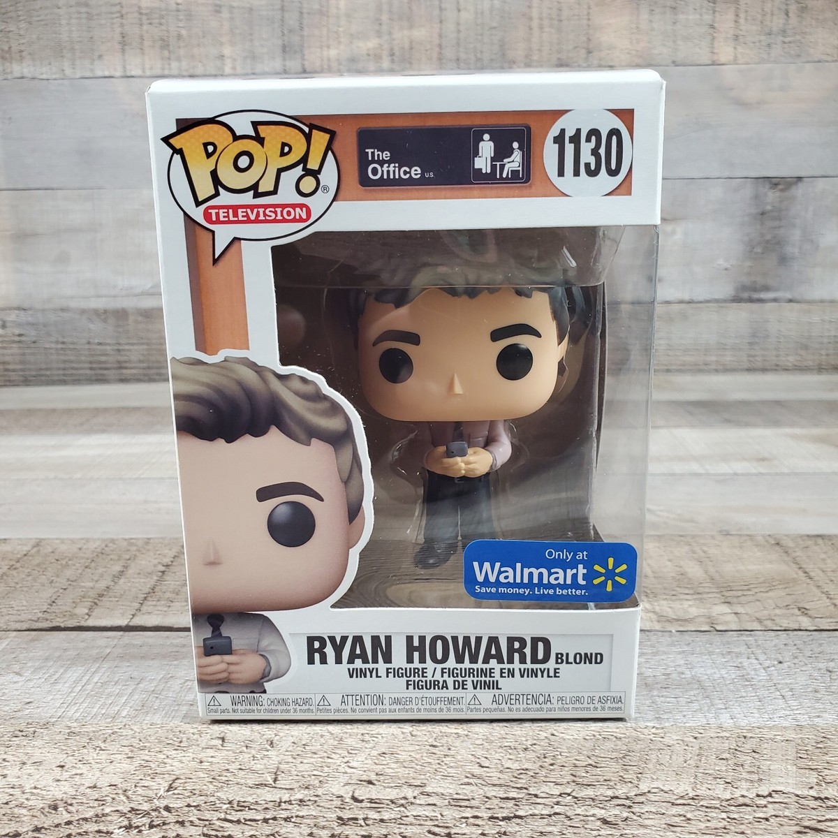 Funko Pop The Office 1130 Ryan Howard Light Hair Blonde NEW