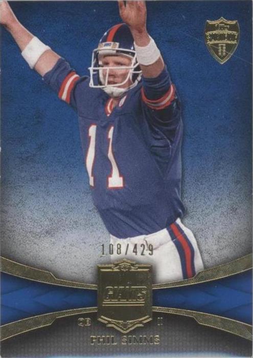 2011 Topps Supreme Phil Simms #31 - 1 of 2
