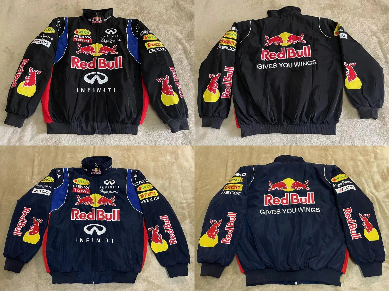 Red bull racing jacket vintage sale