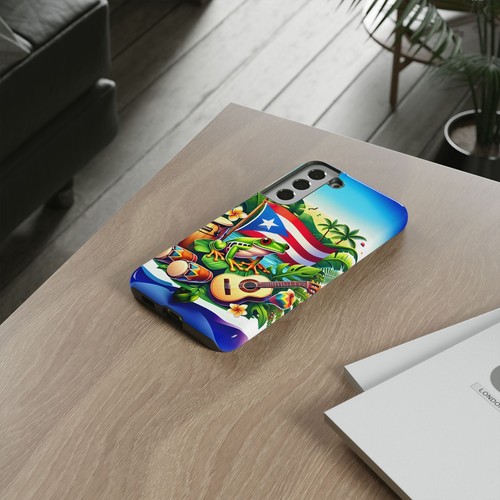 Custodia telefono Tropical Porto Rico - design rana colorata, regalo per Boricua, - Foto 70 di 106