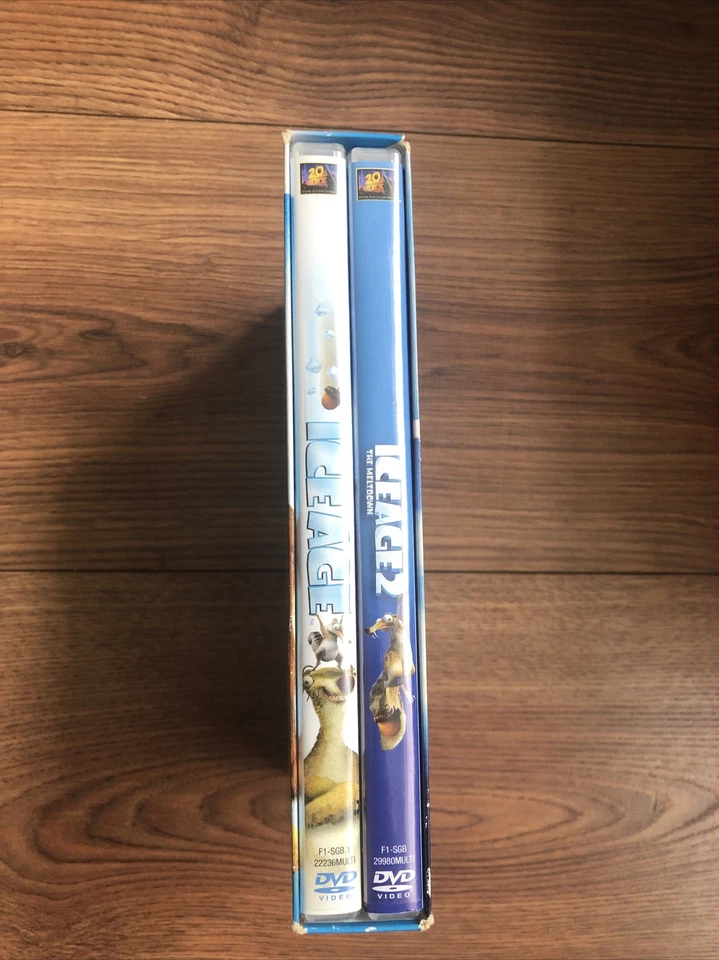Ice Age/Ice Age 2 - The Meltdown (DVD, 2006, 2-Disc Set, Box Set) Ex - Image 3 of 4