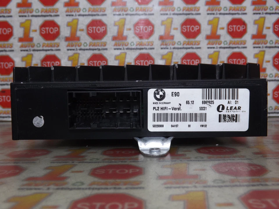 2011 BMW 323i 328i 335i M3 HARMAN KARDOM AUDIO AMP AMPLIFIER 65126960925 OEM - Image 2 of 4