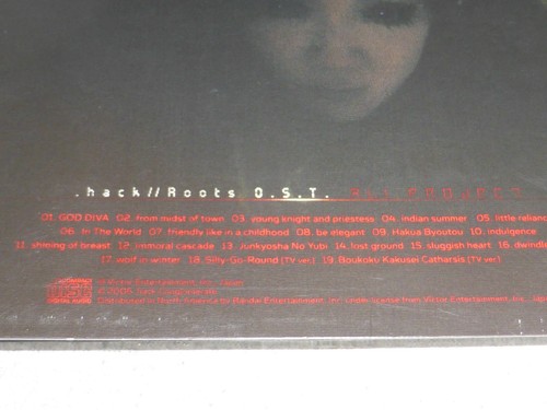 .HACK ROOTS O.S.T. MUSIC CD ORIGINAL SOUNDTRACK ALI PROJECT OST JAPAN ANIME - 第 2/2 張圖片