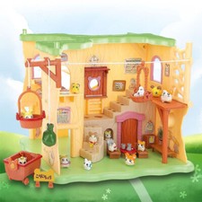 Hamtaro Underground house HC-101 Japanese Anime Hamster Playset Child Toy No Box