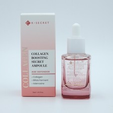 K-SECRET Collagen Boosting Secret Ampoule 30ml Anti Wrinkle Elasticity K-Beauty