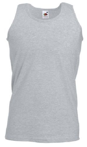 Fruit of the Loom Hombres Algodón Chaleco Atlético Camiseta sin Mangas Camiseta - Imagen 7 de 11