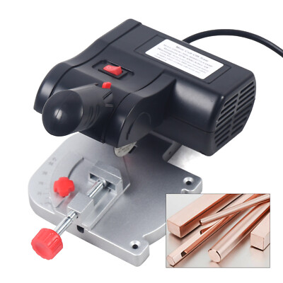 Mini Benchtop Miter Saw for Wood, Metal & Plastic Cutting   4500 RPM