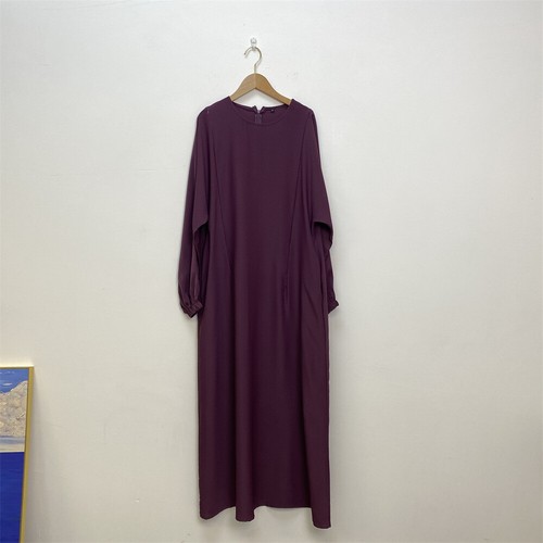 Modest Abaya Women Muslim Long Sleeve Maxi Dress Kaftan Turkey Islamic Caftan - Picture 21 of 32