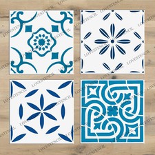 Tile Stencils - Lovestencil - Bathroom/Kitchen & Hallways Floors/Walls