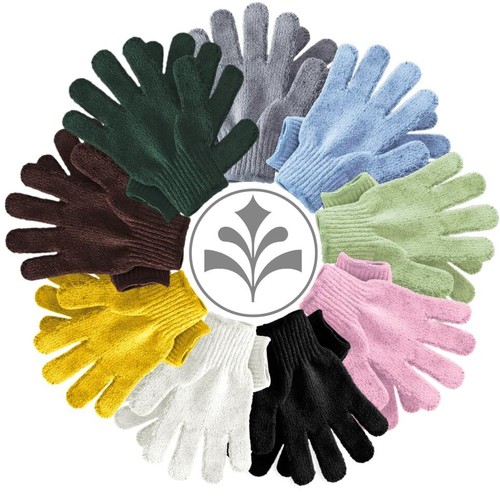 Exfoliating Gloves Rayon Bamboo Bath/shower Gloves Bath Gloves For Shower Exfoli - Picture 7 of 7
