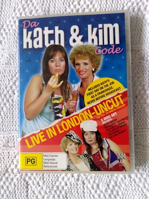 2 disc DVD (pal 4) Da kath&Kim Code / live in London-uncut (9398710559897)