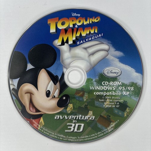 Topolino And Minnie Salvaguai PC Complete - Classics Disney - Picture 4 of 4