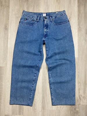 Moschino 90s Vintage Mens Baggy Denim Pants Jeans Size 40 | eBay