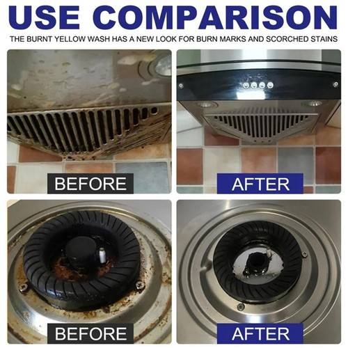 1x Powerful StainlessSteel Cookware Cleaning Paste Household Kitchen Cleaner Hot - Picture 7 of 9