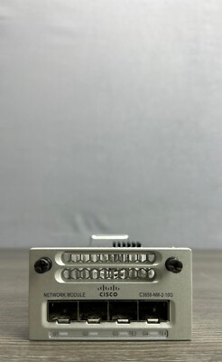 Cisco C3850-NM-2-10G 2 Port Network Exp.Module for 3850 - Same Day Shipping