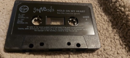Hold On My Heart by Genesis (Cassette Single, 1992, Virgins Records) 2 tracks - Picture 3 of 5