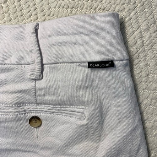Dear John weiße Denim Damengröße 26 Julian Shorts Bündchen Chino-Stil - Bild 7 von 9