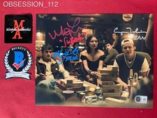Obsession cast signed 8x10 photo Michael Johnston Megan Lawless Cooper Tomlinson
