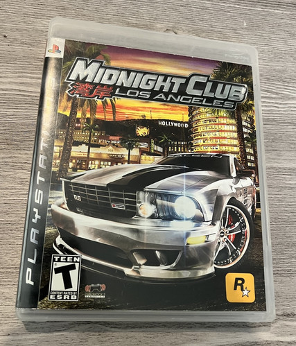Midnight Club: Los Angeles (gioco Sony PlayStation 3 PS3, 2008) - SPEDIZIONE GRATUITA! - Foto 1 di 4