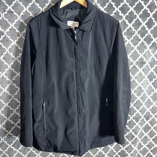Mulberry, Mulberry Street Jacket Men's Size Large Black Vintage Full Zip