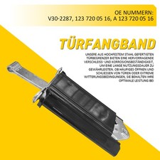 1x T&uuml;rstopper T&uuml;rfangband 1237200516 f&uuml;r Mercedes W123 Limousine T-modell S123