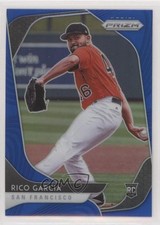 2020 Panini Prizm Tier II Blue Prizm Rico Garcia #156 ib6