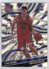 2021-22 Panini Revolution Rookies Asia Holo Silver 84/99 Luka Garza #128 1l2