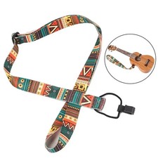 Hawaiian Stil Ukulele Gurt verstellbar Nylon ...