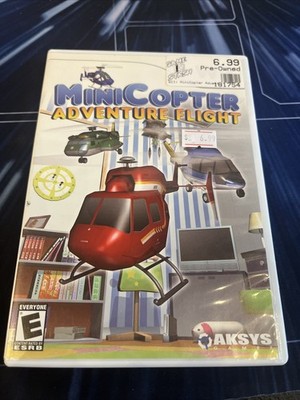 MiniCopter: Adventure Flight (Nintendo Wii, 2008) CIB