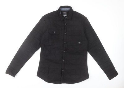 Twistedsoul Freizeitjacke Herren schwarz gesteppt Baumwolle M
