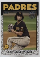2021 Topps 1986 Baseball 35th Series 2 Platinum Anniversary /70 Yu Darvish 1e1j