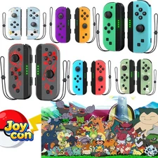 (1-Pair)For Nintendo Switch Joy Con Controller Left+Right Wireless Gamepad A+ US