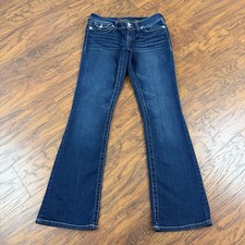 Seven7 Jeans Womens 28 Boot Cut Low Rise Dark...