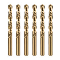 5.5Mm Metallbohrer Set, 6Pcs M35 Cobalt Bohrer, Stahlbohrer, Spiralbohrer, Eise