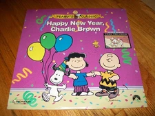 HAPPY NEW YEAR, CHARLIE BROWN Laserdisc LD BRAND NEW SNOOPY'S REUNION VERY RARE!