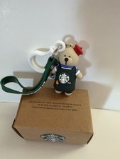 Starbucks Bearista Keychain Exclusive From M xico Limited Edition Rare