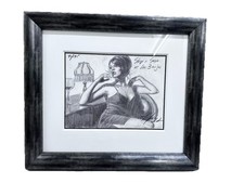 Fabian Perez Hand Signed Ltd Edition Print "Saba At Las Brujas CoA 90/195