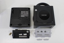 Nintendo GameCube Console OEM Replacement Shell Black DOL-001 All Port Cover 1