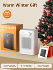 1200W Portable Space Heater Indoor Use, Fast PTC Heating, Quiet, Tip-Over Safe — photo 5