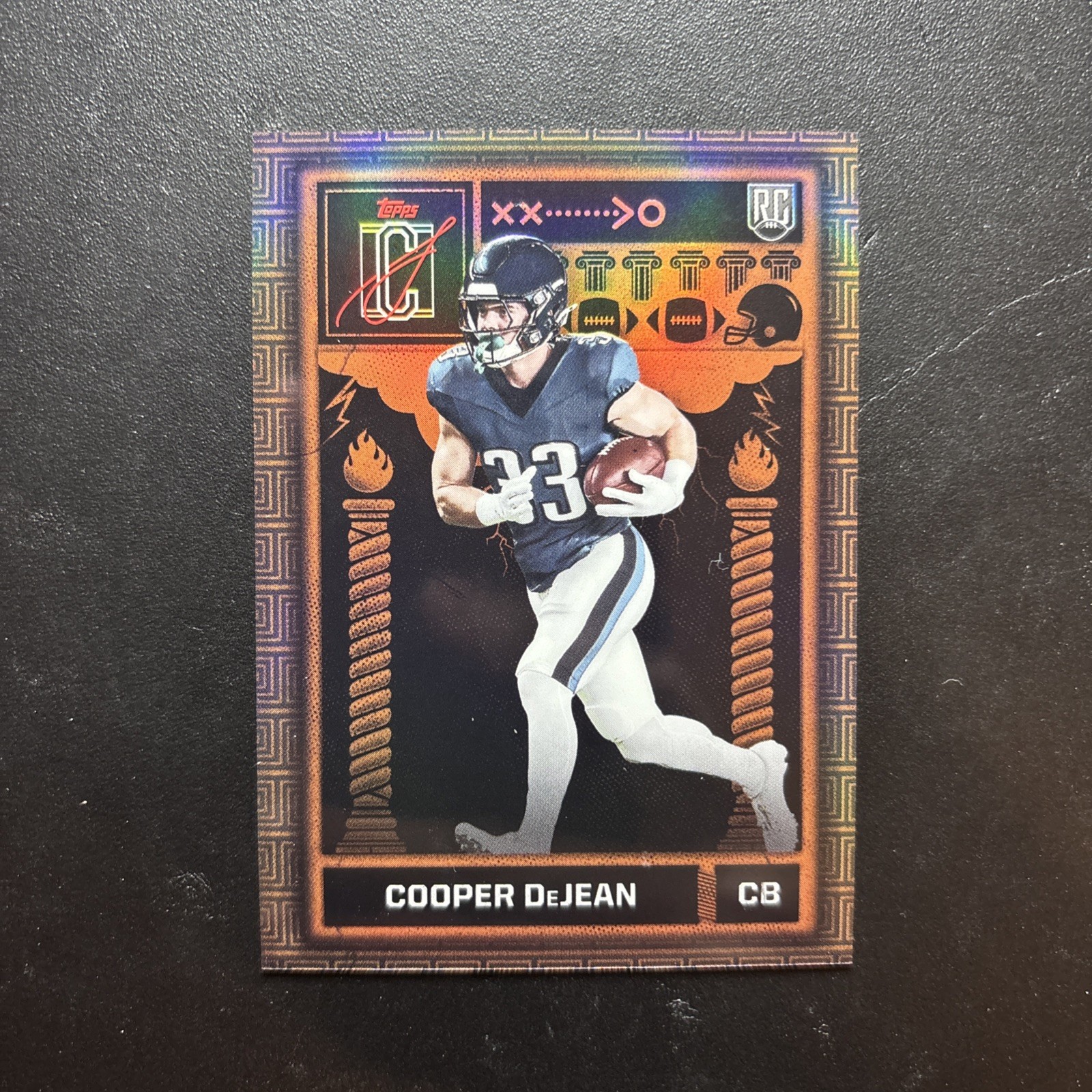 2024-2025 Topps Signature Class Cooper DeJean Odyssey Rookie Card O-6